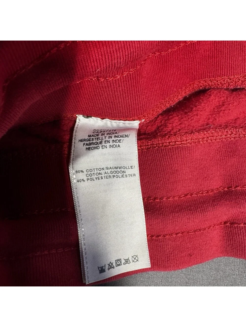 True Religion Classic Logo Joggers Red Mens Large Sweatpants Horseshoe